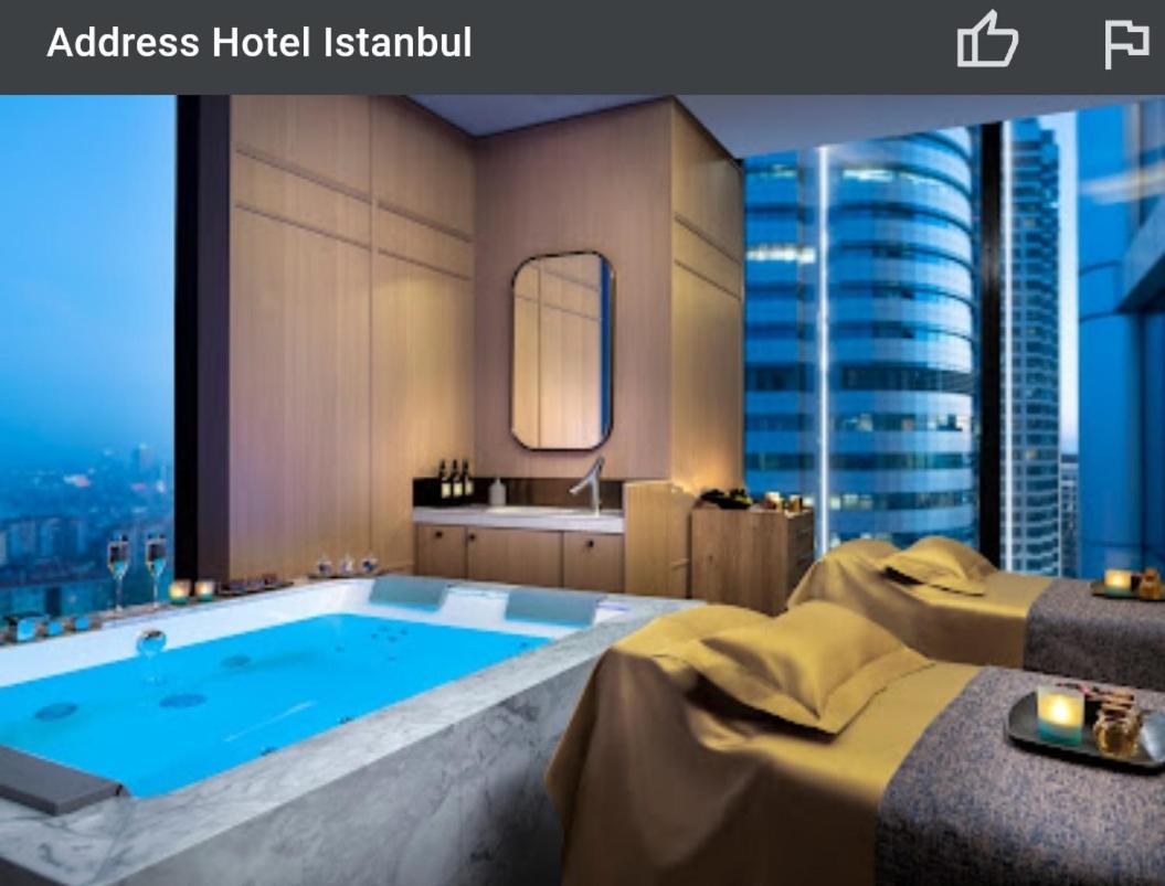 Serviced Luxurious 3+1 In Address Emaar Square Estambul Exterior foto
